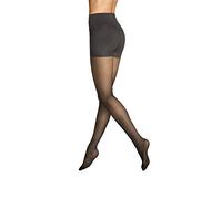 ITEM m6 - Strumpfhose mit Kompression für Damen, 20 DEN, Größe M, Tall, TRANSLUCENT 20 Conscious Control Top TIGHTS, Schwarz