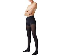 ITEM m6 - Strumpfhose mit Kompression für Damen, 50 DEN, Größe L+, L2, Soft Touch Conscious Control Top Tights, Almost Black