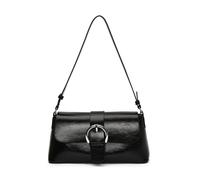 Itkcozcg Elegante PU-Umhängetasche für Damen, 2025, Luxus-Crossbody-Tasche mit verstellbarem Riemen, Handtasche und Unterarm-Geldbörse, multifunktionale Damentasche, Schwarz , One Size