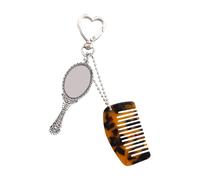 Itkcozcg Kammschlüssel Mit Acetat Und Rostfreiem Metallhaken Für Modeaccessoires. Acetatmischung Gegen Verlorenen Schlüsselbund