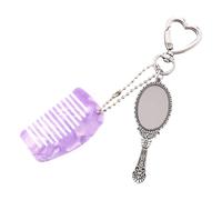 Itkcozcg Kammschlüssel Mit Acetat Und Rostfreiem Metallhaken Für Modeaccessoires. Acetatmischung Gegen Verlorenen Schlüsselbund