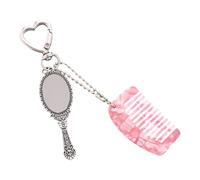 Itkcozcg Kammschlüssel Mit Acetat Und Rostfreiem Metallhaken Für Modeaccessoires. Acetatmischung Gegen Verlorenen Schlüsselbund