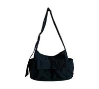 Itkcozcg Mode Unisex Unterarm Tasche Verstellbarer Verschluss Praktische Nylon Schulter Büro Pendeln Outdoor Aktivität Casual Pendeln Nylon Schulter