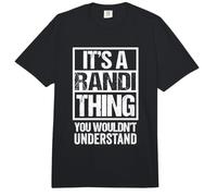 It's A Randi Thing You Wouldn't Understand First Name Comfort Colors Adult Heavyweight T-Shirt