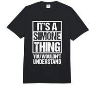 It's A Simone Thing You Wouldn't Understand First Name Comfort Colors Adult Heavyweight T-Shirt