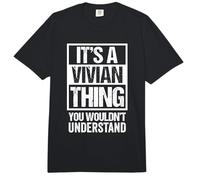 It's A Vivian Thing You Wouldn't Understand - First Name Comfort Colors Adult Heavyweight T-Shirt