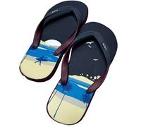 It's me Flip Flops Damen | die weichesten Flip Flops Aller Zeiten weil aus100% Naturkautschuk | (beach/blau, eu_footwear_size_system, adult, women, numeric_range, wide, numeric_36, numeric_37)