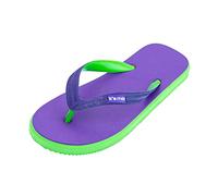 It's me Flip Flops | die weichesten Flip Flops Aller Zeiten weil aus100% Naturkautschuk | (purple/grün, eu_footwear_size_system, adult, numeric_range, wide, numeric_38, numeric_39)