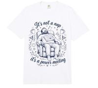 It's Not A Nap Its A Power Meeting Dad Comfort Colors Adult Heavyweight T-Shirt