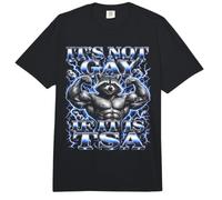 It's Not Gay If It is TSA Buff Raccoon Bootleg Comfort Colors Adult Heavyweight T-Shirt