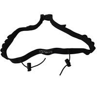 It's running Startnummernband Race Number Belt Gel mit 10 Gelschlaufen, Black, One Size