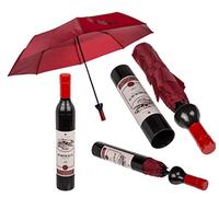 itsisa Taschen Regenschirm Weinflasche - Taschenregenschirm, Schirm, Regenschutz, Wein
