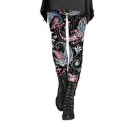 IUYTYSER Deals 7/8 Hose Damen Karierte Leggings Damen Leggings Pink Damen 80Er Schwarze Leggings Damen Shape Damen Leggings Mit Gummibund Leggings Mit Raffung Am Po Leggings High Waist Push Up