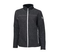 Ivanhoe of Sweden - Women's Beata Full Zip - Wolljacke, Gr. M 38, grau/schwarz (GraphiteMarl)