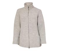 Ivanhoe of Sweden - Women's Brodal Long Classic - Wolljacke, Gr. L 40, grau (LightSilverGrey)