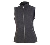 Ivanhoe Flora vest Damen Weste graphite marl Größe 38 Farbgruppe grau grau Damen 60% Wolle, 40% Lyocell | Enthält nichttextile Teile tierischen Ursprungs