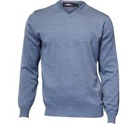 Ivanhoe Men's Merino V-Neck Denim M