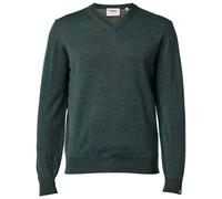 Ivanhoe Merino V-Neck - Pullover Wolle Herren Rifle green S