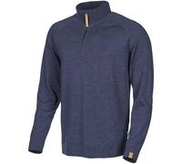 Ivanhoe of Sweden Blaze half zip Herren Rollkragenpullover, blau XXL