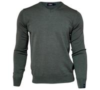 Ivanhoe of Sweden - Cashwool V-Neck Male - Merinopullover, Gr. XXL, grau (RifleGreen)