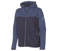Ivanhoe of Sweden - Women's Hilma Hood - Wolljacke, Gr. M 38, grau/blau (Denim)