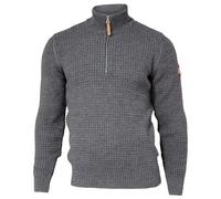 Ivanhoe of Sweden - Moritz Half Zip - Wollpullover, Gr. M, grau (Grey)