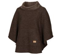 Ivanhoe of Sweden - Women's NLS Humla - Poncho, Gr. One Size, braun (Chocolate)