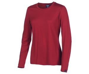 Ivanhoe of Sweden - Women's Underwool Merino L/S - Merinoshirt, Gr. S 36, rot (RoyalCherry)