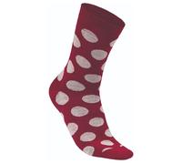 Ivanhoe of Sweden - Wool Sock Dot - Merinosocken, Gr. 35-38, rot (RedBud)