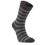 Ivanhoe Wool Sock Stripe Unisex Größe 39-42 black