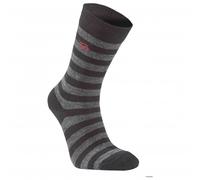 Ivanhoe Wool Sock Stripe Unisex Größe 43-46 black
