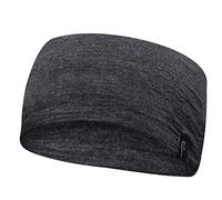 Ivanhoe Underwool Headband Unisex - Stirnband aus Merinowolle - 4100088 Graphite Marl