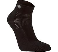 Ivanhoe of Sweden - Wool Sock Low - Merinosocken, Gr. 39-42, grau/schwarz (Black)