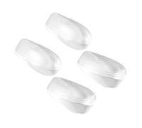 IWOWHERO 2 Paare Gel fersenerhöhung Einlegesohlen für Herren und Damen Unsichtbare Schuhsohlen zur Höhenerhöhung und Höhe Komfortable Stoßdämpfende und Vielseitige Innenpolster für Sneaker