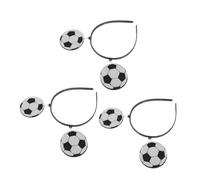 IWOWHERO 3 Stück Stirnbänder Für Stirnband Sportparty Kopfbedeckung Erwachsene Haar Party Kopfbedeckung Elastisch Styling Fitnessstudio Haargummi Übung Geknotet