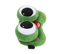 IWOWHERO Cartoon Gel augenmaske Frosch Motiv Schlafmaske mit Lichtblockierung und Augenentspannung für Damen und Herren Weiche Schlafbrille für Zuhause Reisen Büro und Entspannung