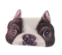 IWOWHERO Niedliche Tier Schlafmaske mit Hunde Leichte Atmungsaktive Augenmaske für Damen und Herren und Komfortabel für Büro Reisen und Erholsamen Schlaf