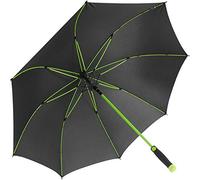 iX-brella XXL Stockschirm Fiberglas Golf Automatik Schwarz - Grün