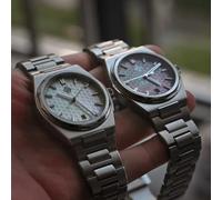 IX&DAO 2026 Neue Warrior 37mm Herren Automatik-Mechanikuhr Miyota 9015 Top Saphir BGW-9 Edelstahl Wasserdicht 10Bar Miyota 9015 White MOP