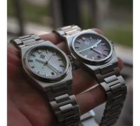 IX&DAO 2026 Neue Warrior 37mm Herren Automatik-Mechanikuhr Miyota 9015 Top Saphir BGW-9 Edelstahl Wasserdicht 10Bar White MOP