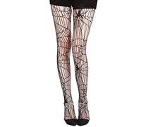 Ixkbiced Halloween-Spinnennetz-Strumpfhose, sexy, zerrissene Netzstrumpfhose, Cosplay-Strumpf