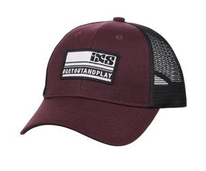 iXS Unisex Baseball Cap Basic - Rot / Onesize