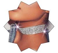 IYOU Funkelnd Strass Choker Halskette Silber Kristall Boho Halsketten Party Prom Festival Kettenschmuck für Frauen und Mädchen