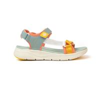 Izas Trapani Damen-Sandalen für den Sommer, modern, mit Plattform, bequeme Wanderschuhe, bunt, aus Neopren mit Dämpfung., bunt, 37 EU