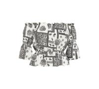 IZIA Carmenbluse Damen schwarz, S