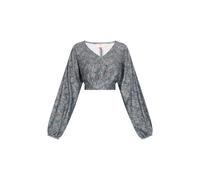 IZIA Bluse Damen Aqua Mehrfarbig L