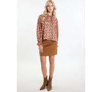 IZIA Bluse Damen beige, M