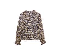 IZIA Bluse Damen Marine Mehrfarbig M