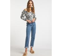 IZIA Carmenbluse Damen schwarz, M