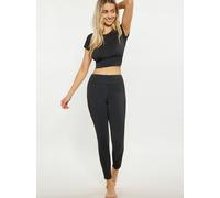 IZIA Crop-Top Damen schwarz, XS/S